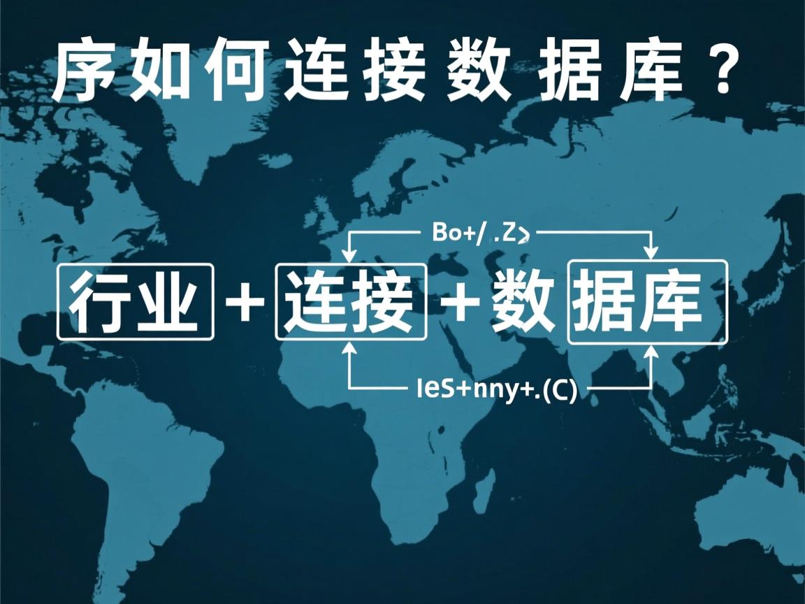 程序如何连接数据库?  第3张 程序如何连接数据库?  第3张