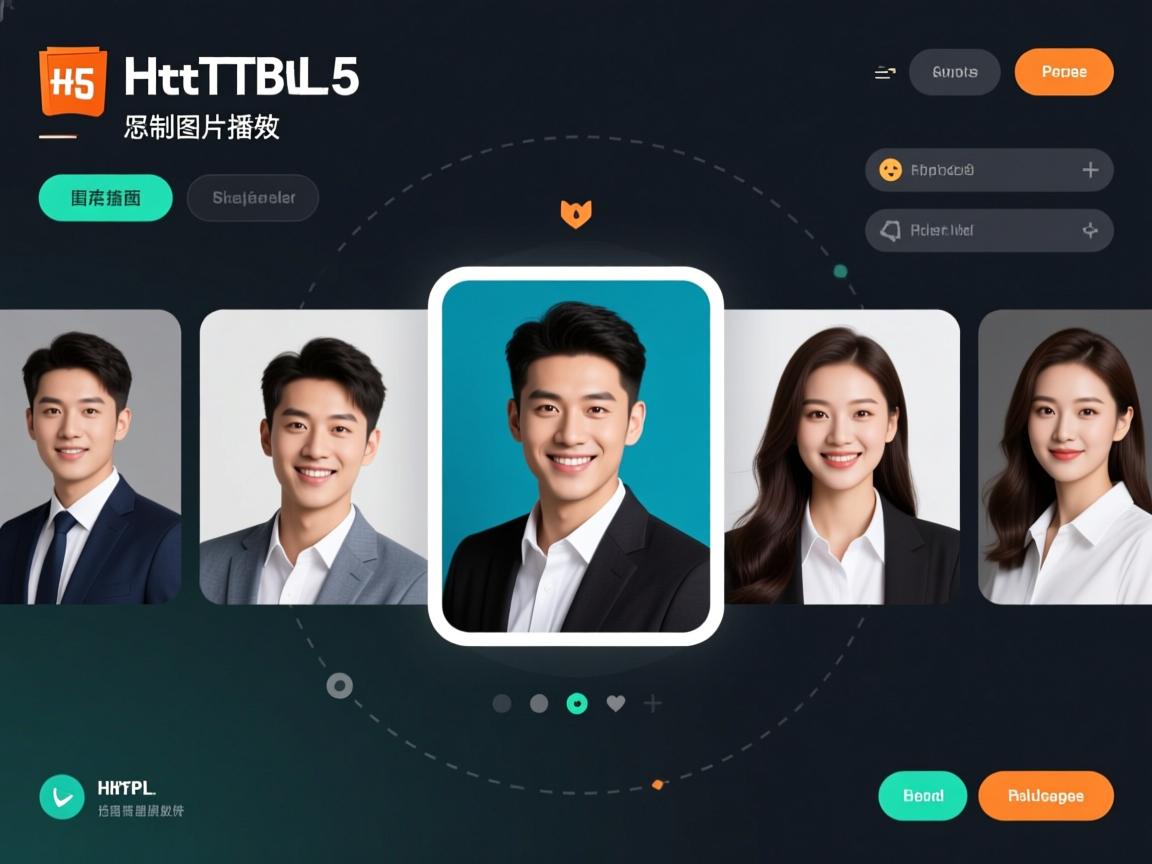 HTML5怎样制作图片轮播效果?