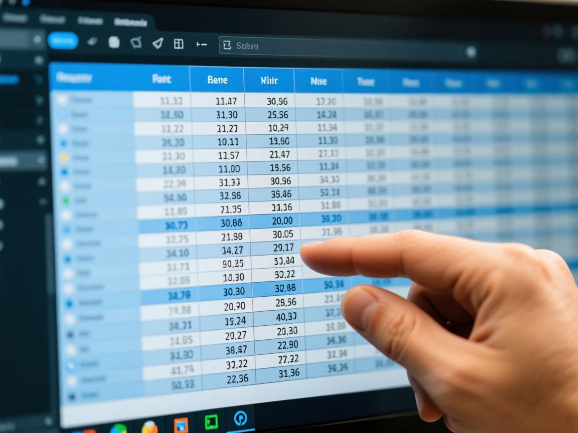 如何选中表格中的全部数据?  第3张 如何选中表格中的全部数据?  第3张