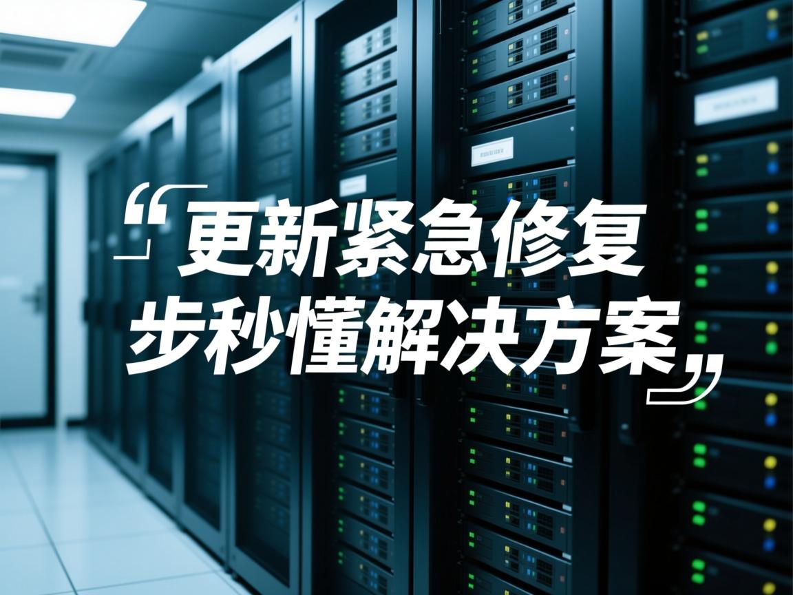 数据库更新紧急修复!3步秒懂解决方案  第3张 数据库更新紧急修复!3步秒懂解决方案  第3张