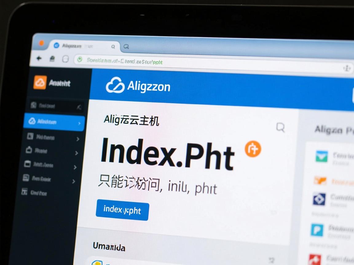 为什么阿里云虚拟主机只能访问index.php?  第1张 为什么阿里云虚拟主机只能访问index.php?  第1张