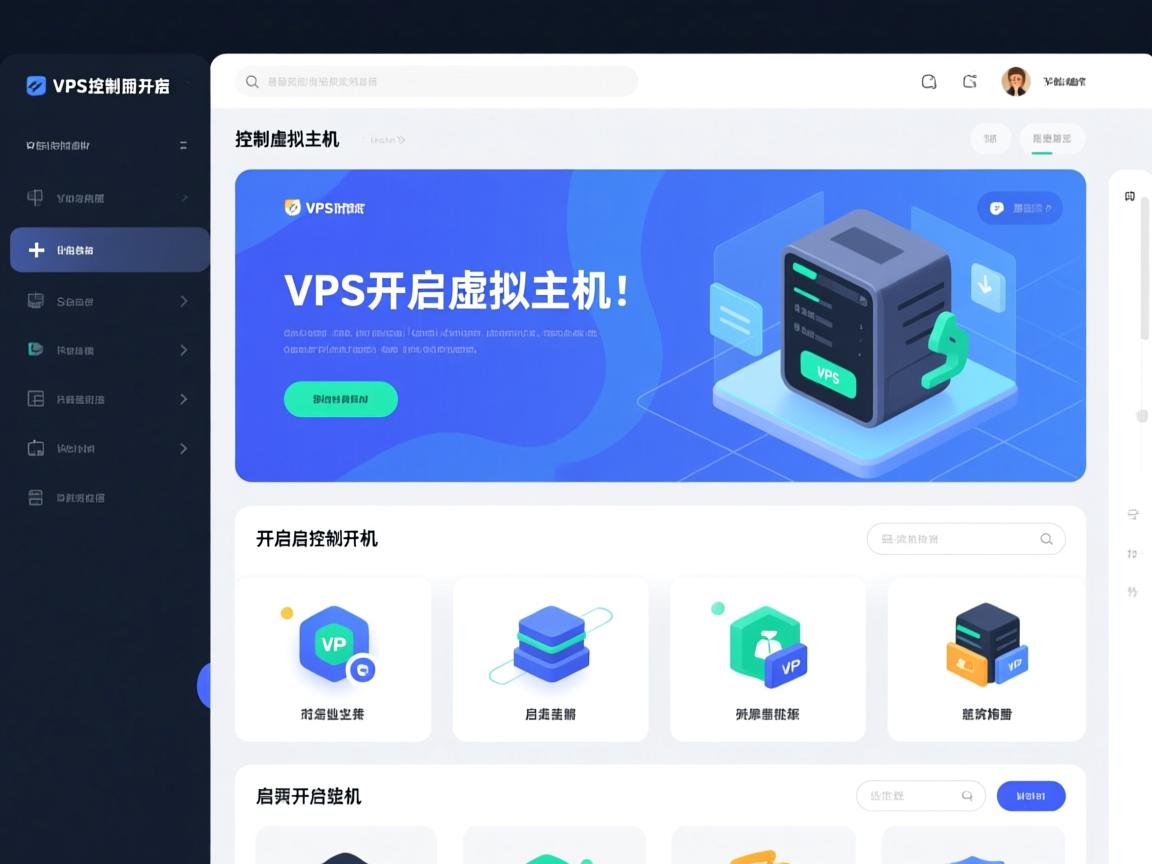VPS控制面板如何开启虚拟主机?