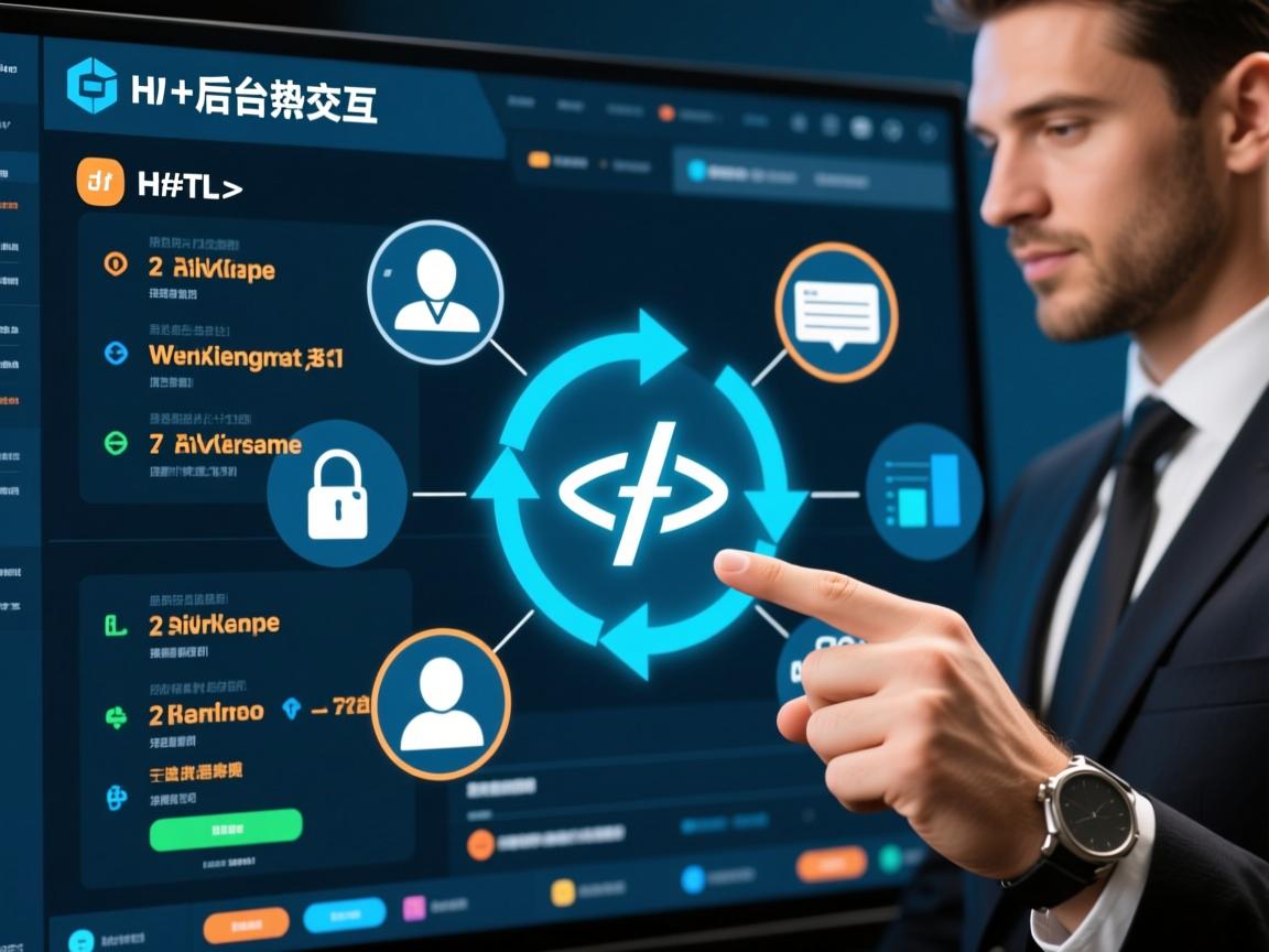 HTML如何实现后台交互?  第3张 HTML如何实现后台交互?  第3张