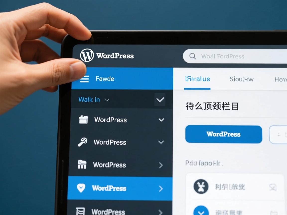 wordpress怎么设置顶级栏目  第2张 wordpress怎么设置顶级栏目  第2张