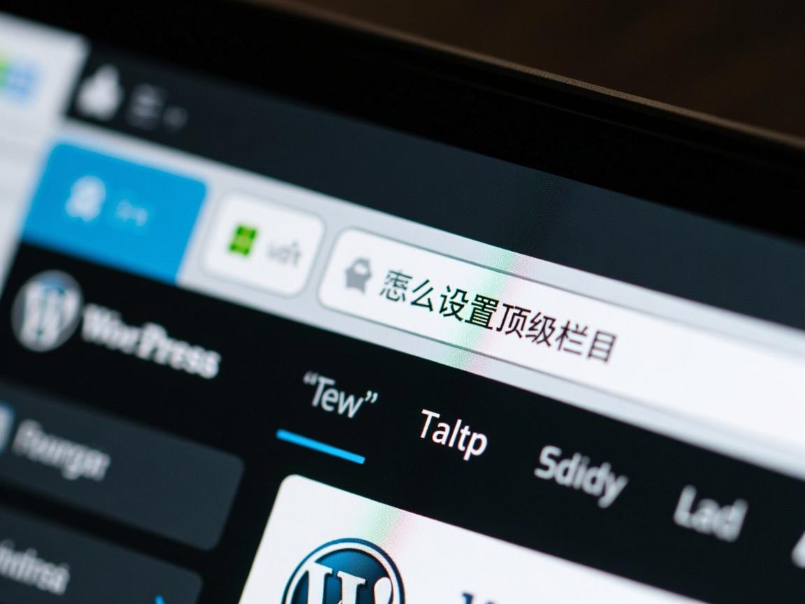 wordpress怎么设置顶级栏目  第3张 wordpress怎么设置顶级栏目  第3张