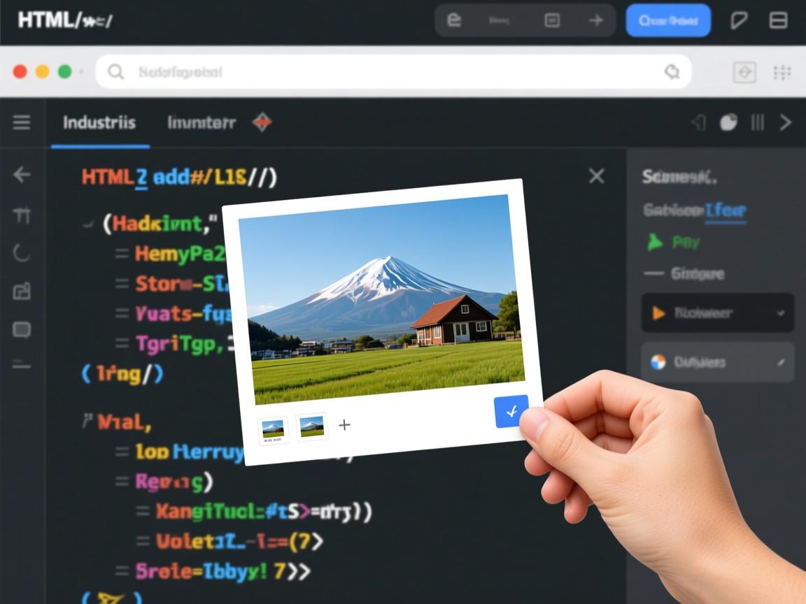 如何在HTML中轻松添加图片?