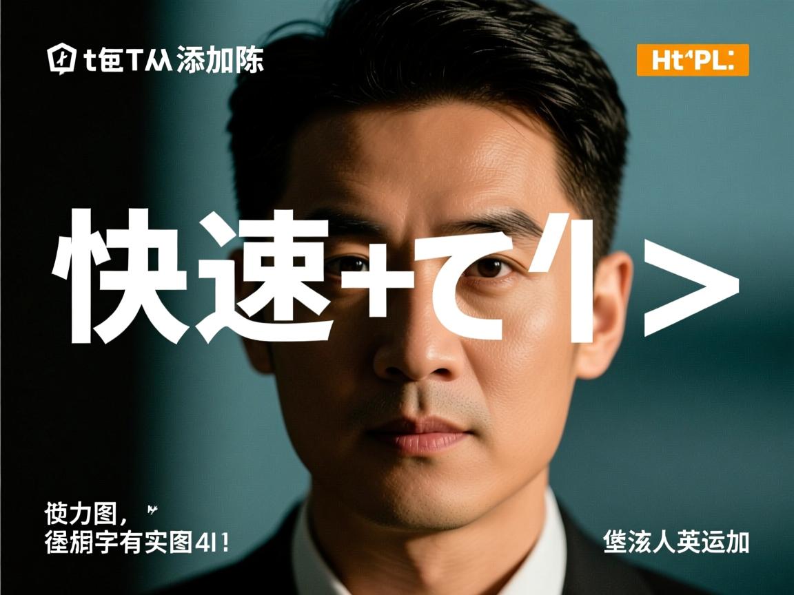 HTML如何快速在图片上添加文字  第1张 HTML如何快速在图片上添加文字  第1张