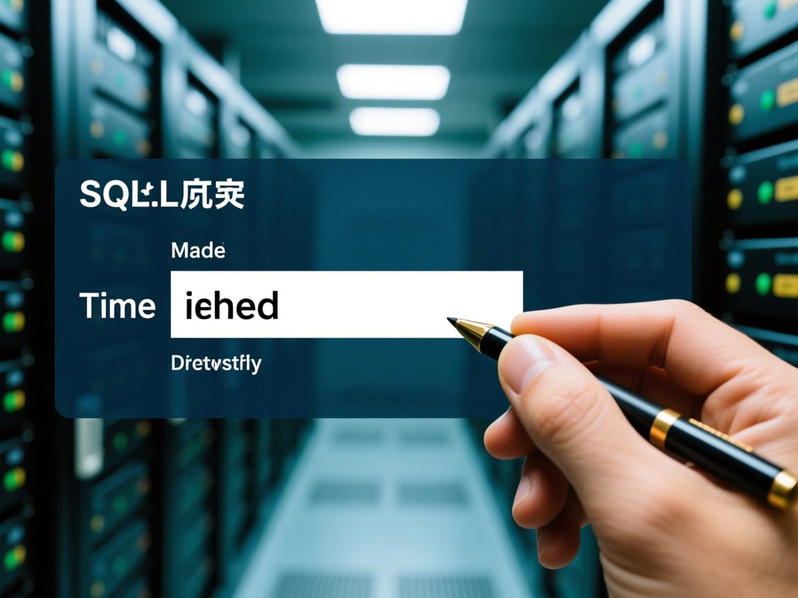 SQL如何修改数据库时间字段  第1张