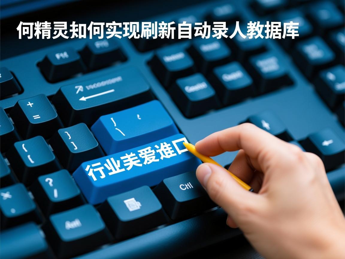 按键精灵如何实现刷新自动录入数据库  第1张 按键精灵如何实现刷新自动录入数据库  第1张