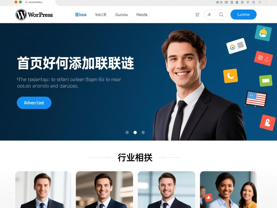 WordPress首页怎么添加友情链接  第3张 WordPress首页怎么添加友情链接  第3张