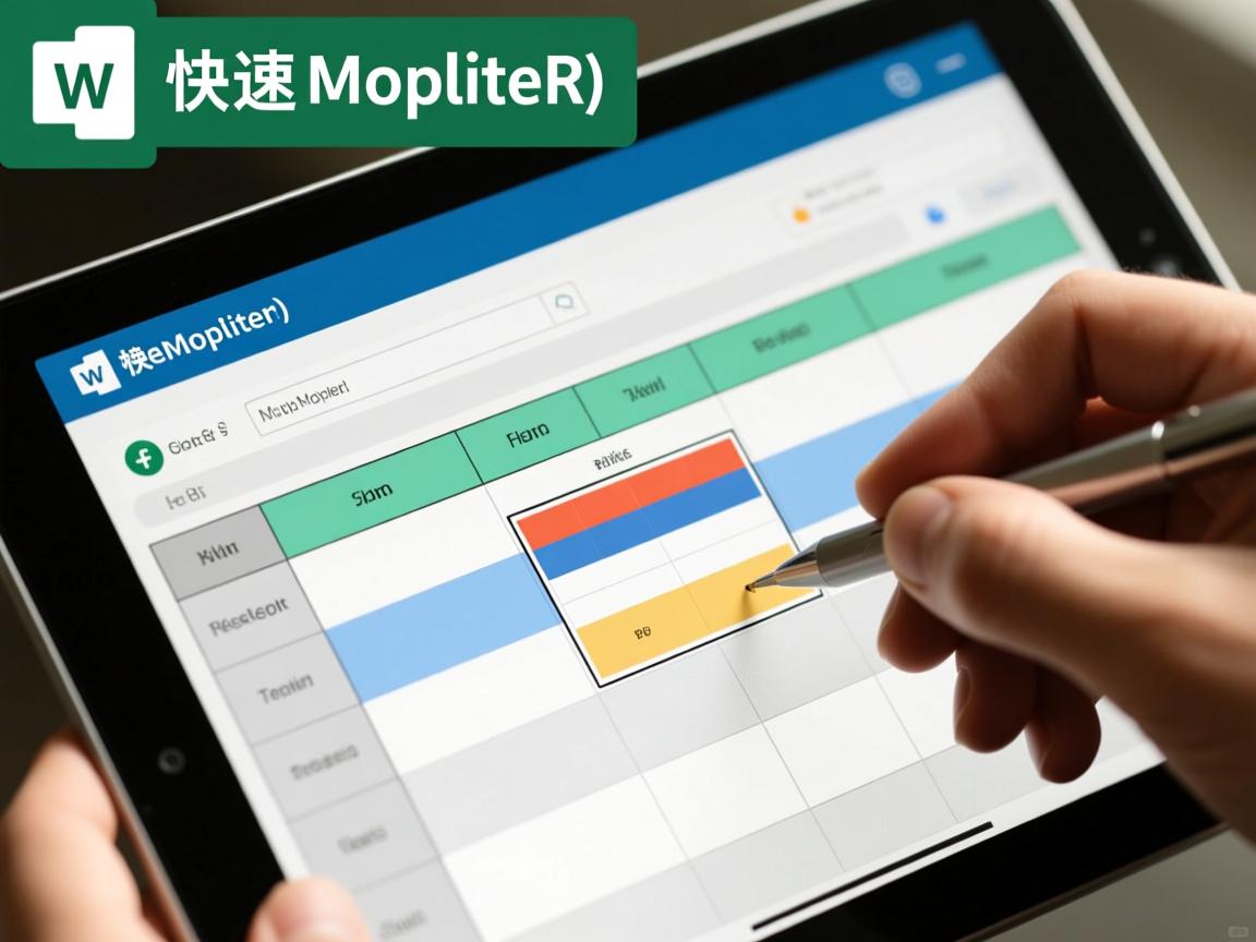 Word如何快速合并表格行？  第1张