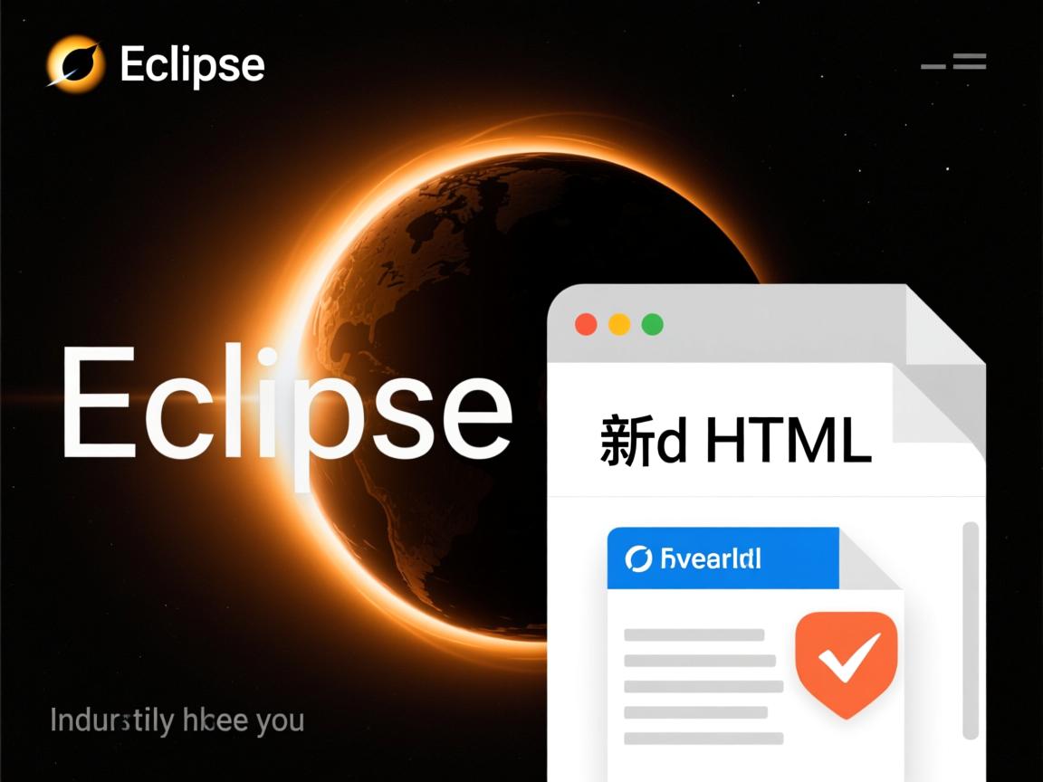 Eclipse如何新建HTML文件  第1张 Eclipse如何新建HTML文件  第1张