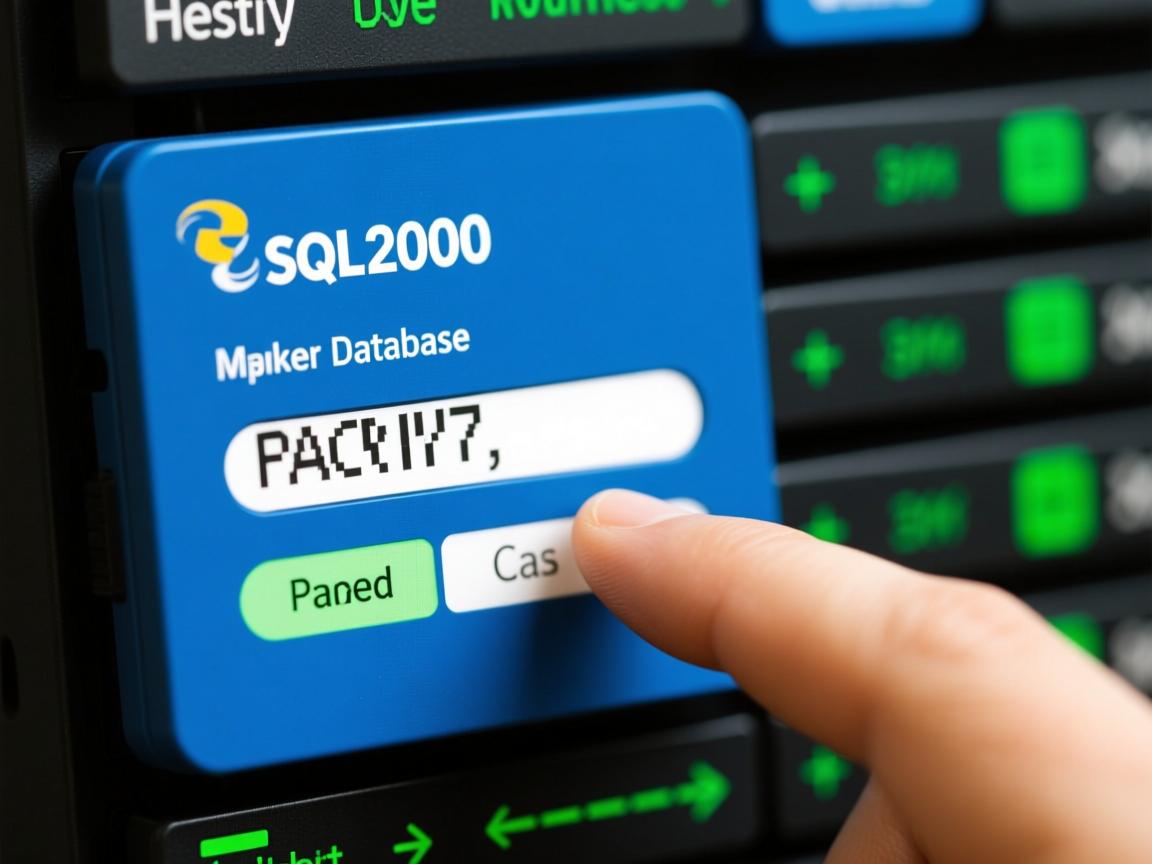 SQL2000如何修改数据库密码详细步骤  第3张 SQL2000如何修改数据库密码详细步骤  第3张