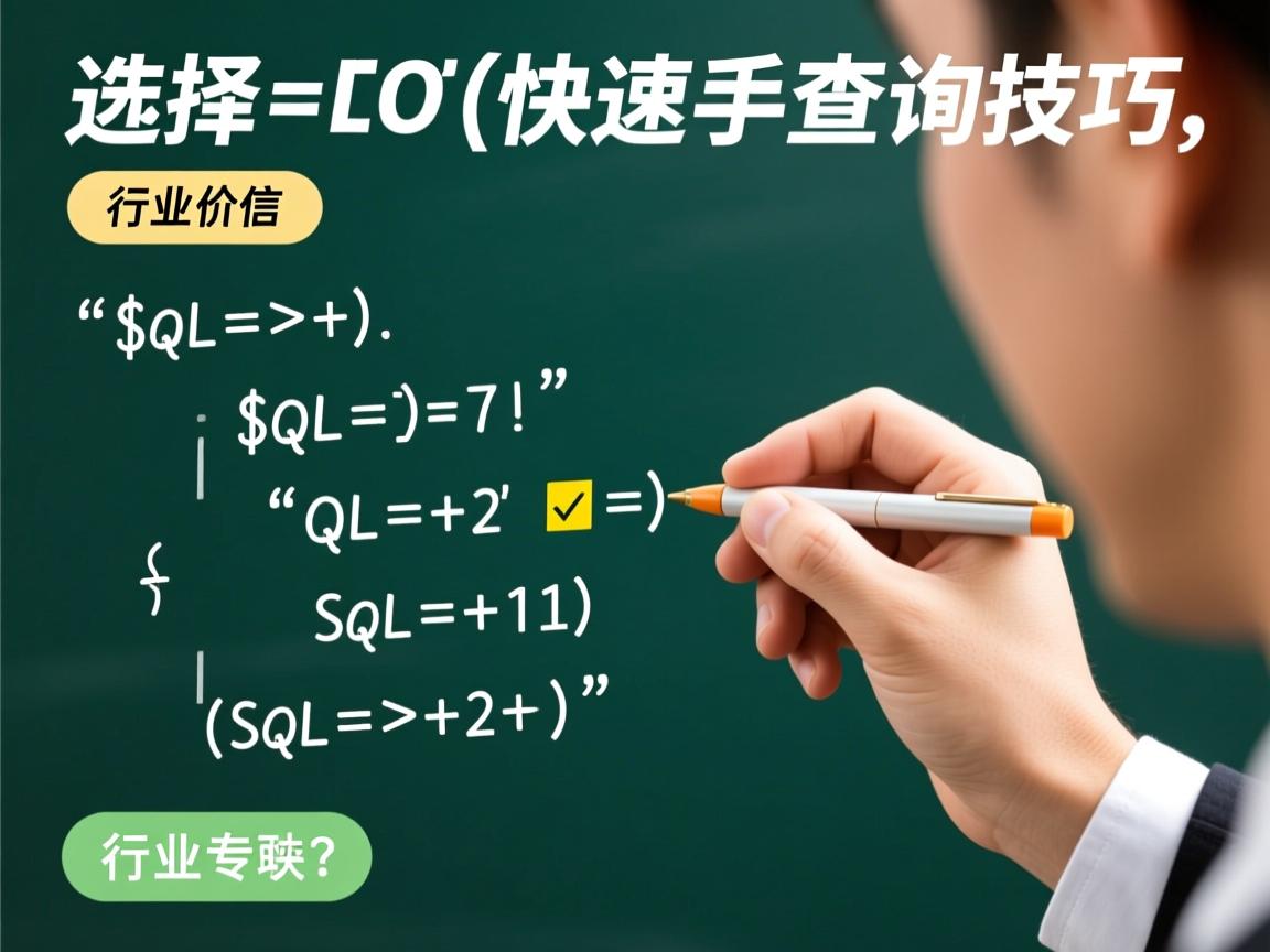 SQL选择语句快速上手查询技巧  第2张 SQL选择语句快速上手查询技巧  第2张