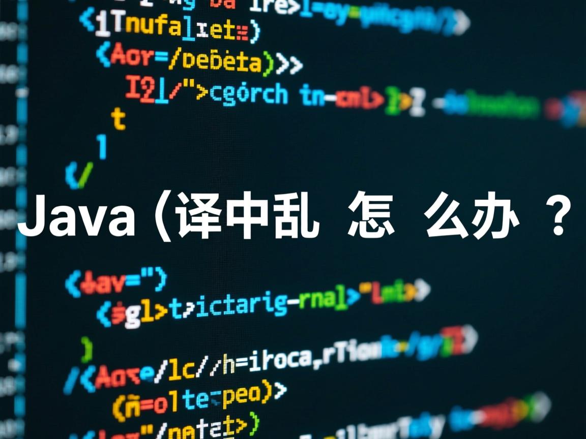 Java编译中文乱码怎么办？