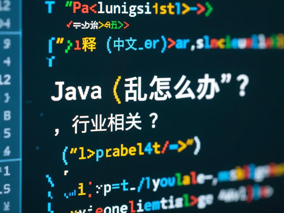 Java编译中文乱码怎么办?  第2张 Java编译中文乱码怎么办?  第2张