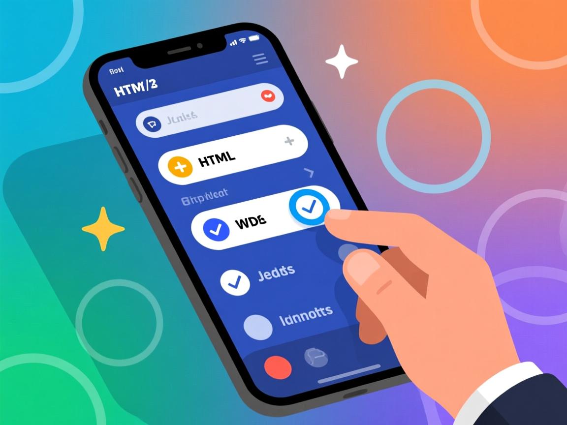 如何用HTML JS添加多选圈?  第1张 如何用HTML JS添加多选圈?  第1张