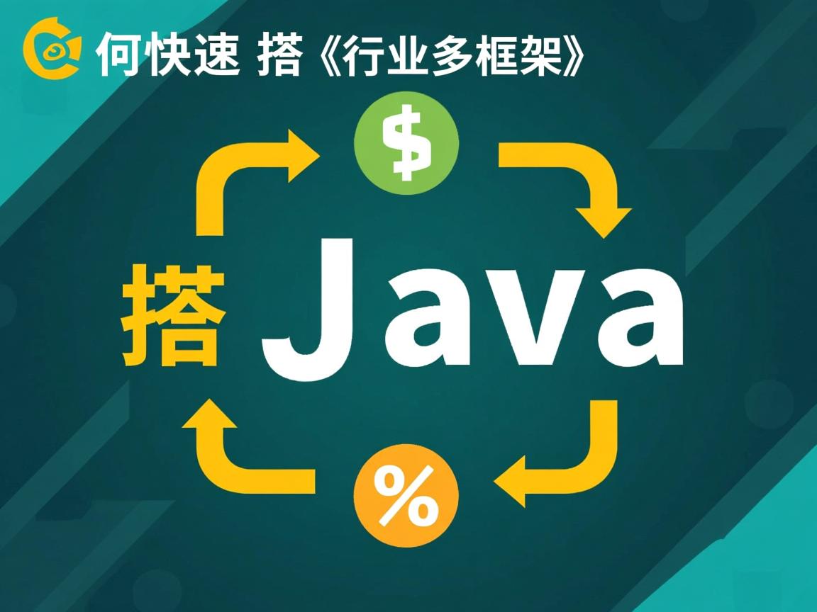 如何快速搭建Java框架  第2张 如何快速搭建Java框架  第2张