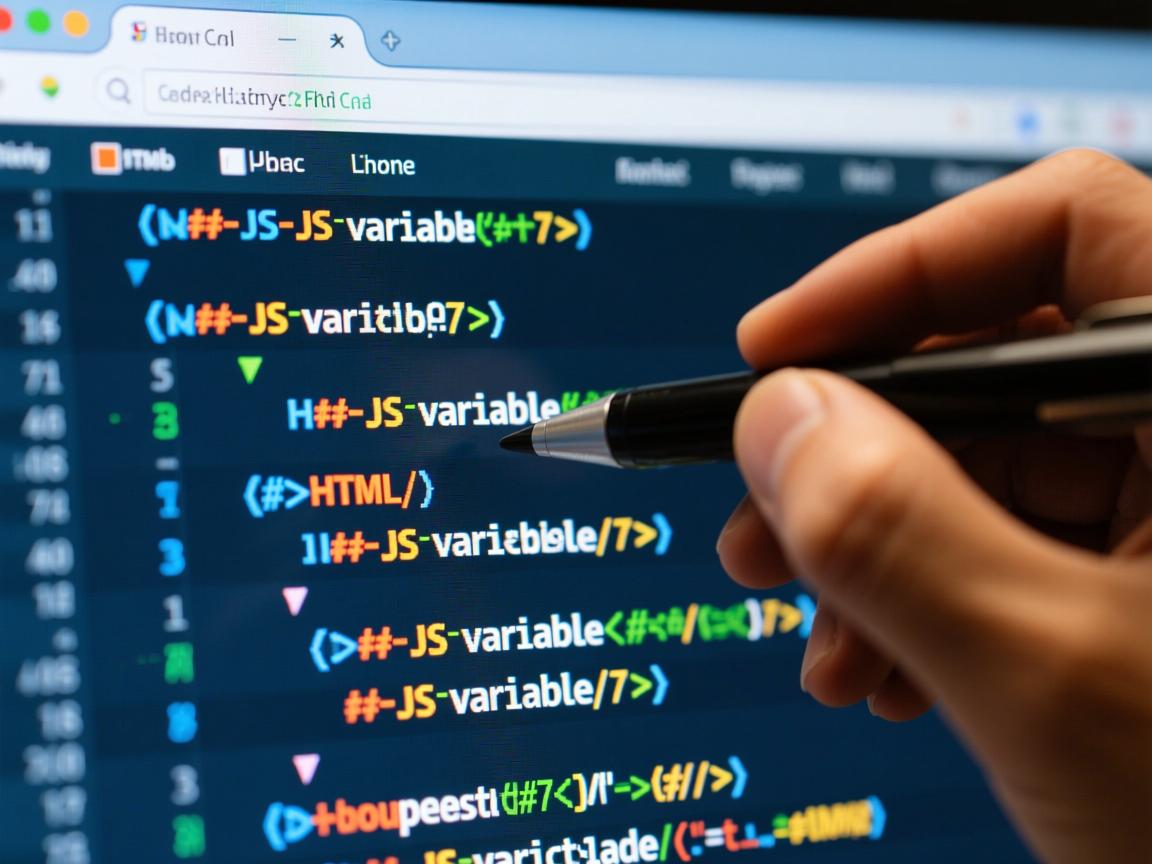 如何在HTML中使用JS变量？  第2张