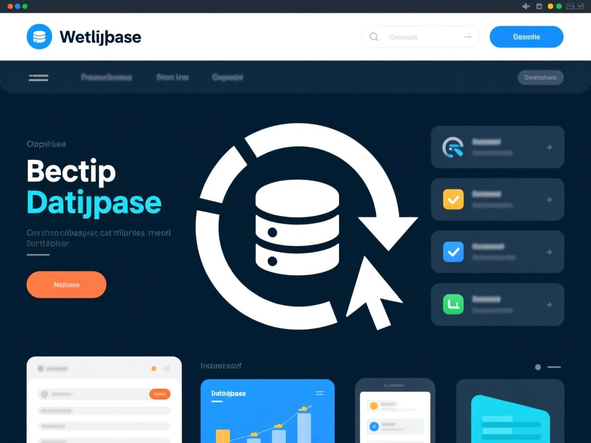 如何快速备份网站数据库?  第1张 如何快速备份网站数据库?  第1张