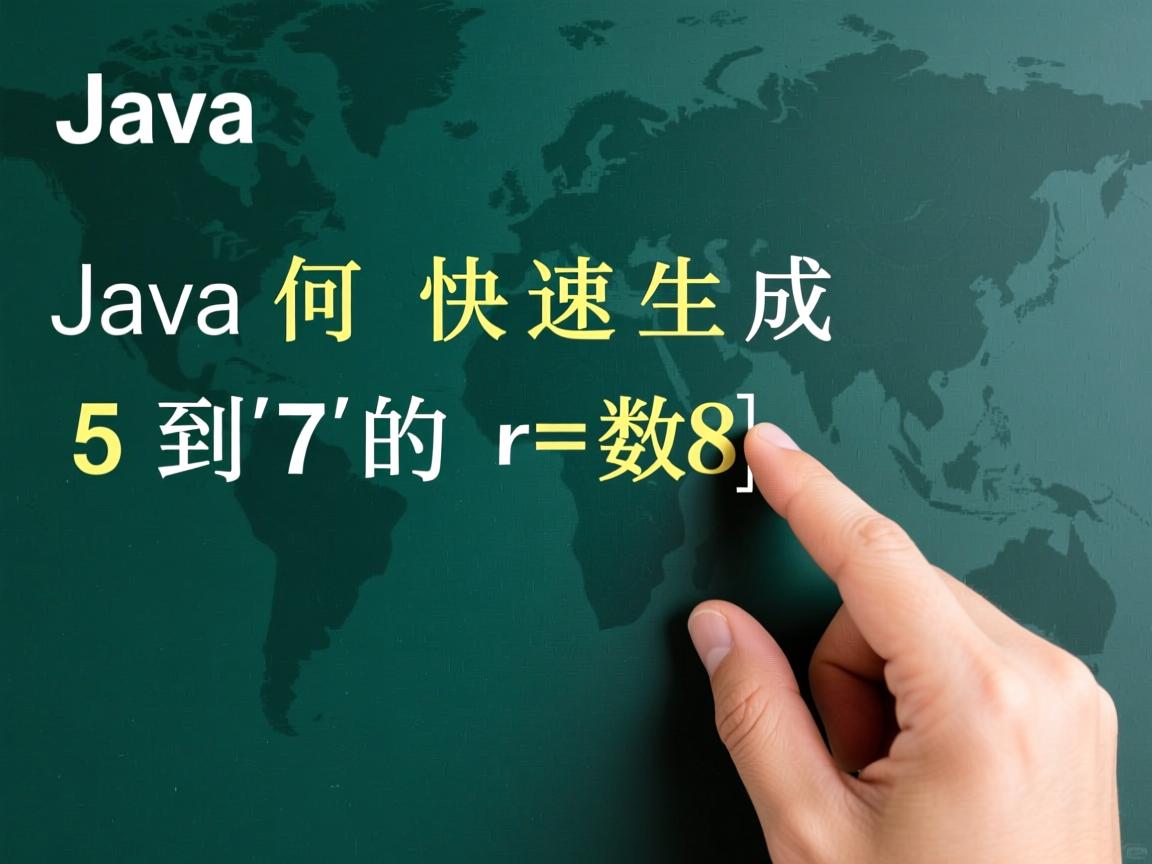 Java如何快速生成5到7的随机数  第2张 Java如何快速生成5到7的随机数  第2张