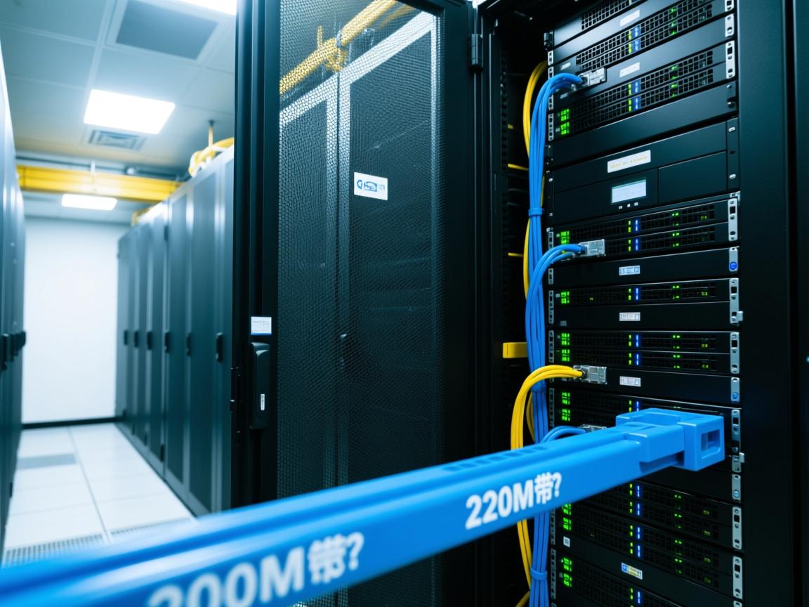 机房物理机200M带宽多少钱？  第1张