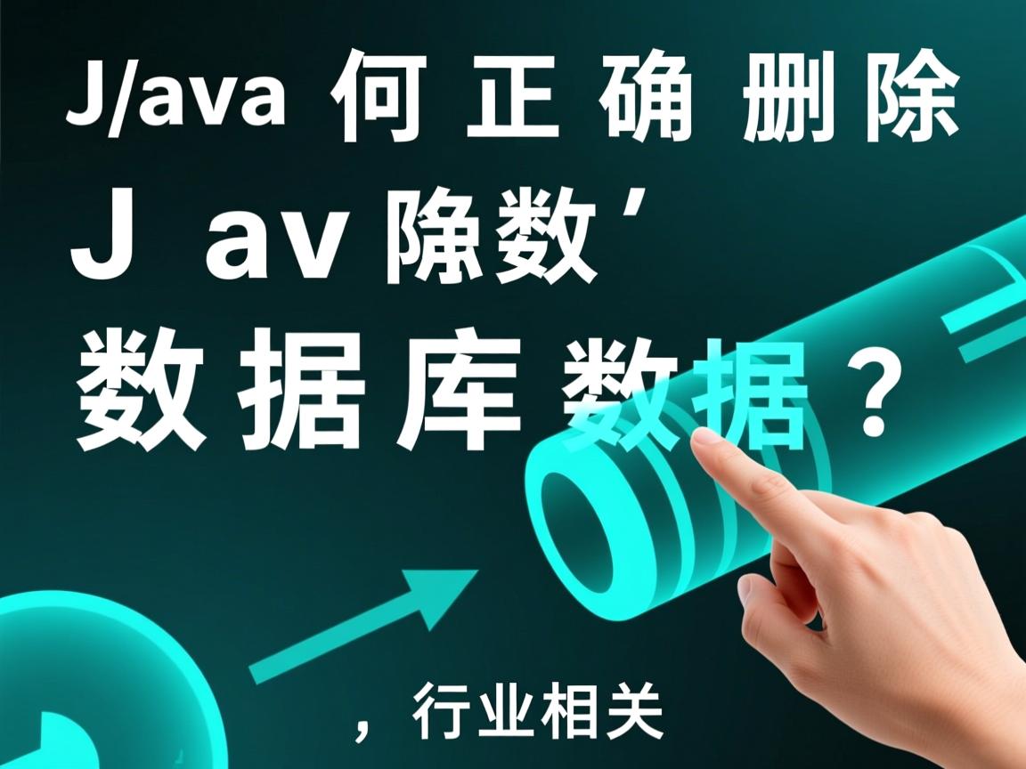 Java如何正确删除数据库数据?