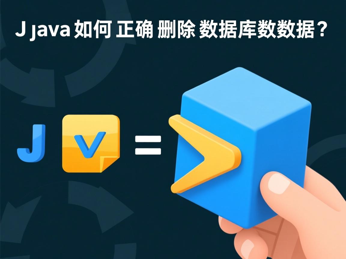 Java如何正确删除数据库数据?  第3张 Java如何正确删除数据库数据?  第3张