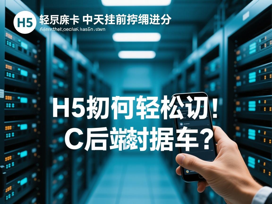 H5如何轻松调用C后端数据库?  第1张 H5如何轻松调用C后端数据库?  第1张