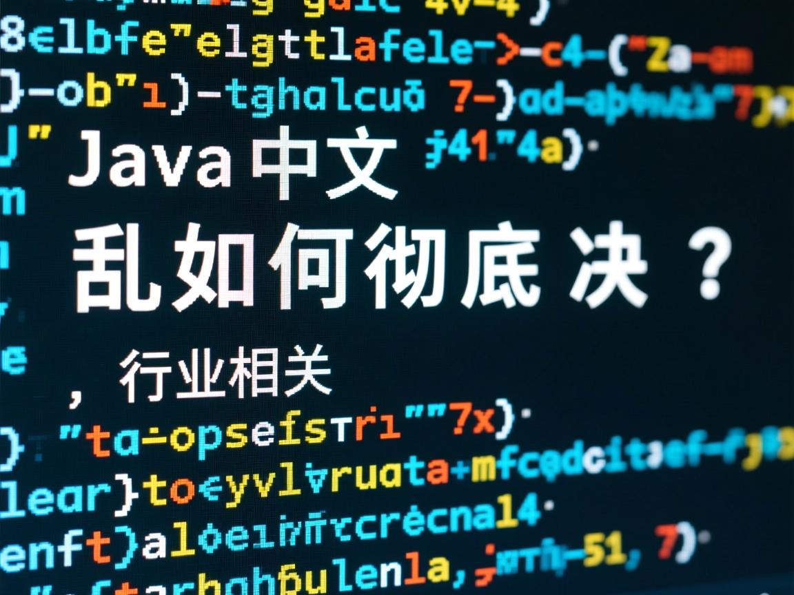 Java中文乱码如何彻底解决?  第2张 Java中文乱码如何彻底解决?  第2张