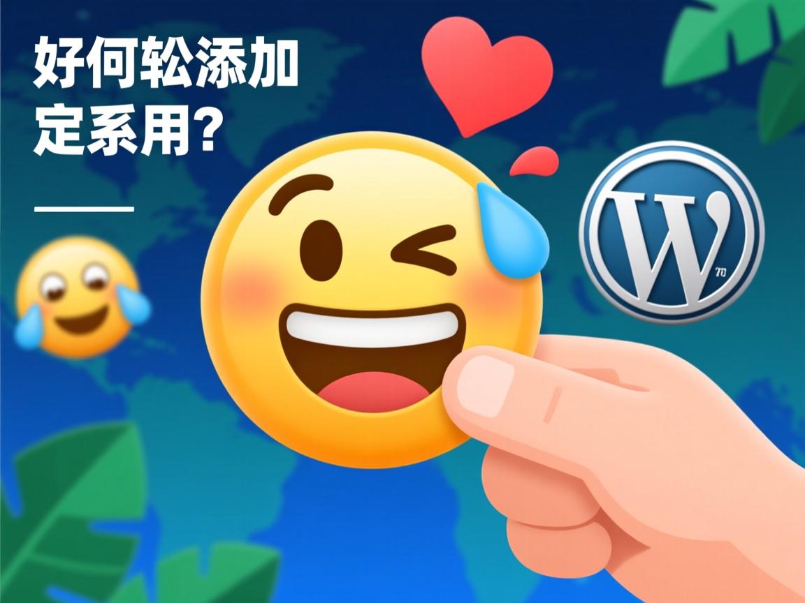 WordPress如何轻松添加自定义表情?  第1张 WordPress如何轻松添加自定义表情?  第1张
