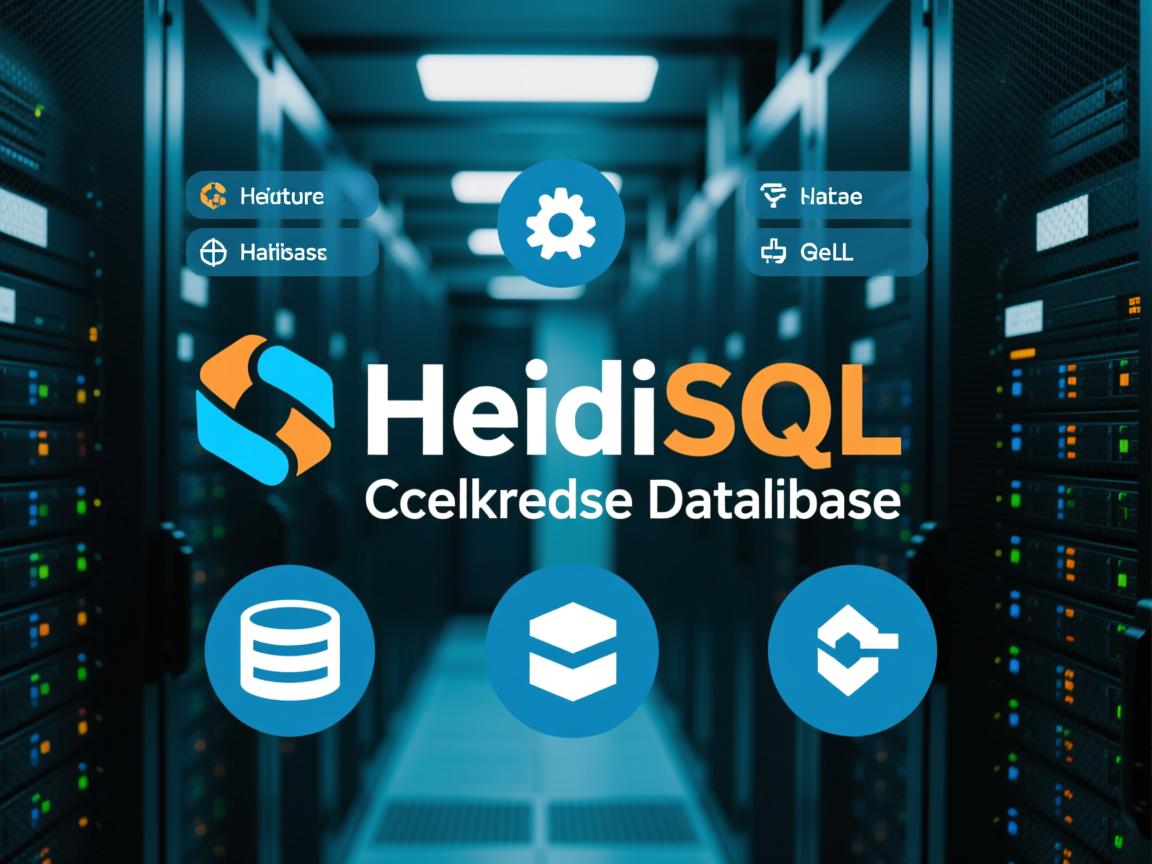 HeidiSQL怎么创建数据库  第1张 HeidiSQL怎么创建数据库  第1张