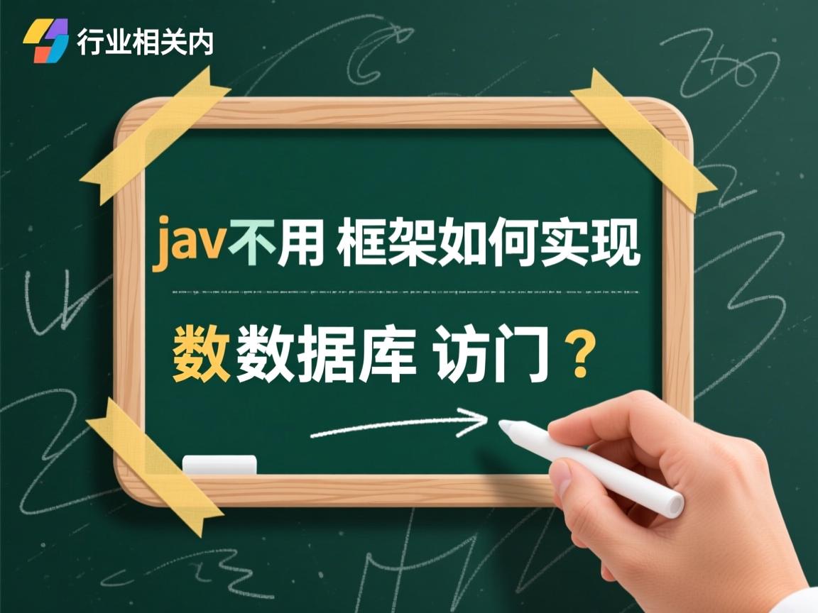 Java不用框架如何实现数据库访问?  第1张 Java不用框架如何实现数据库访问?  第1张