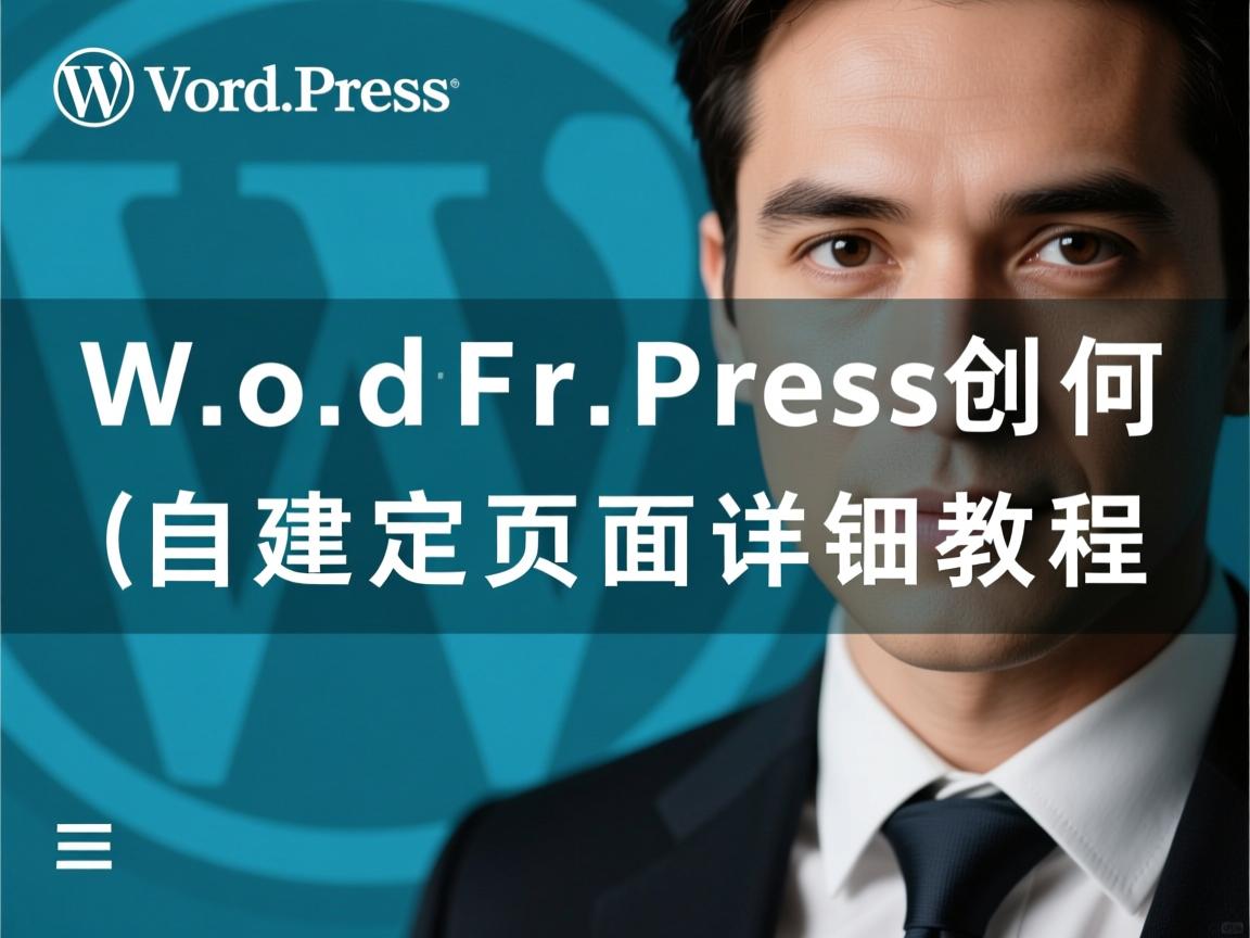WordPress如何创建自定义页面详细教程  第2张