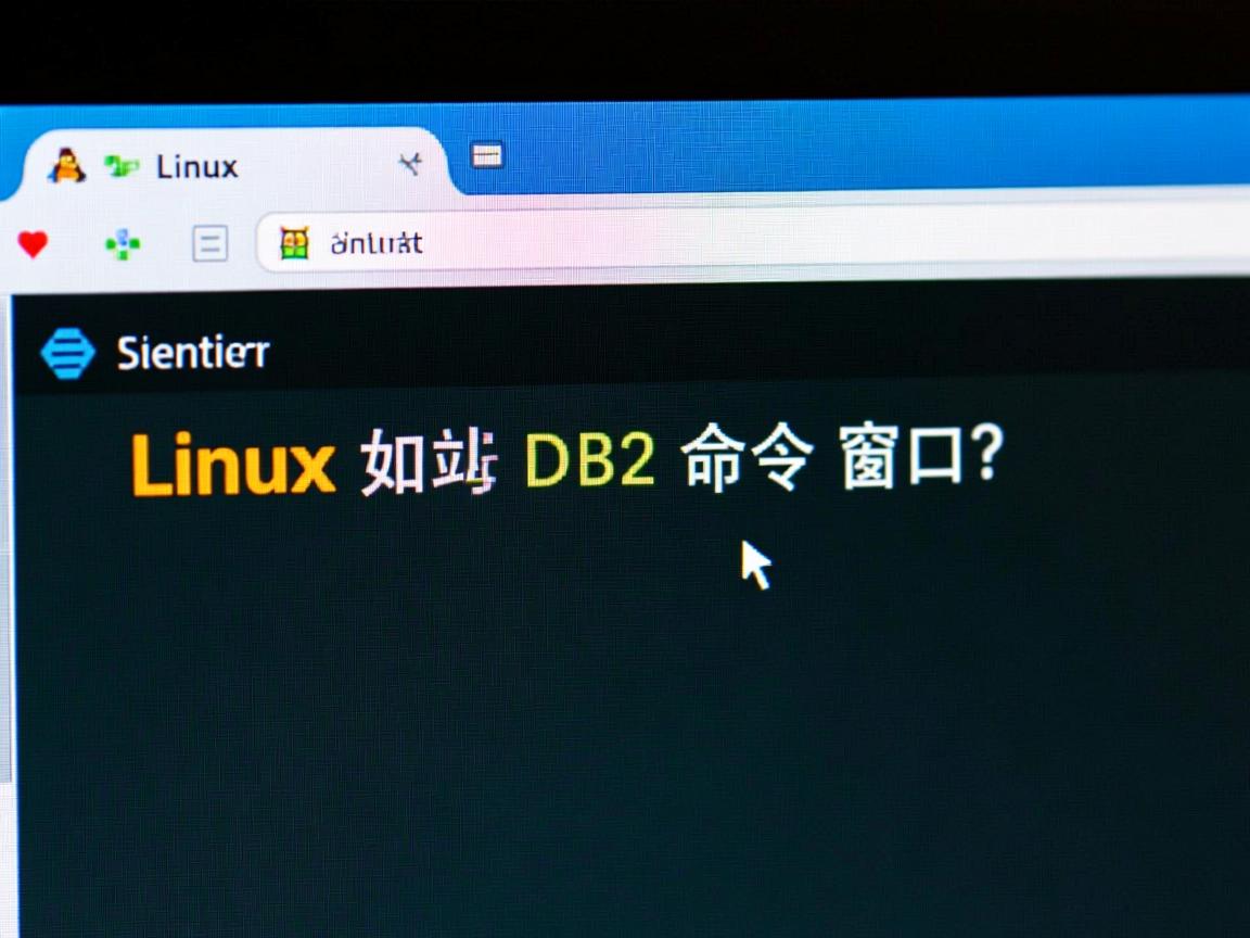 Linux如何启动DB2命令窗口?  第3张 Linux如何启动DB2命令窗口?  第3张