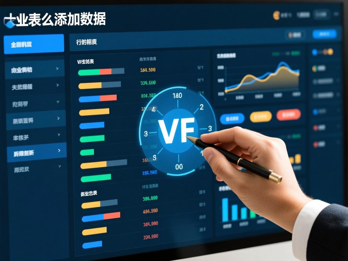 VF数据表怎么添加数据