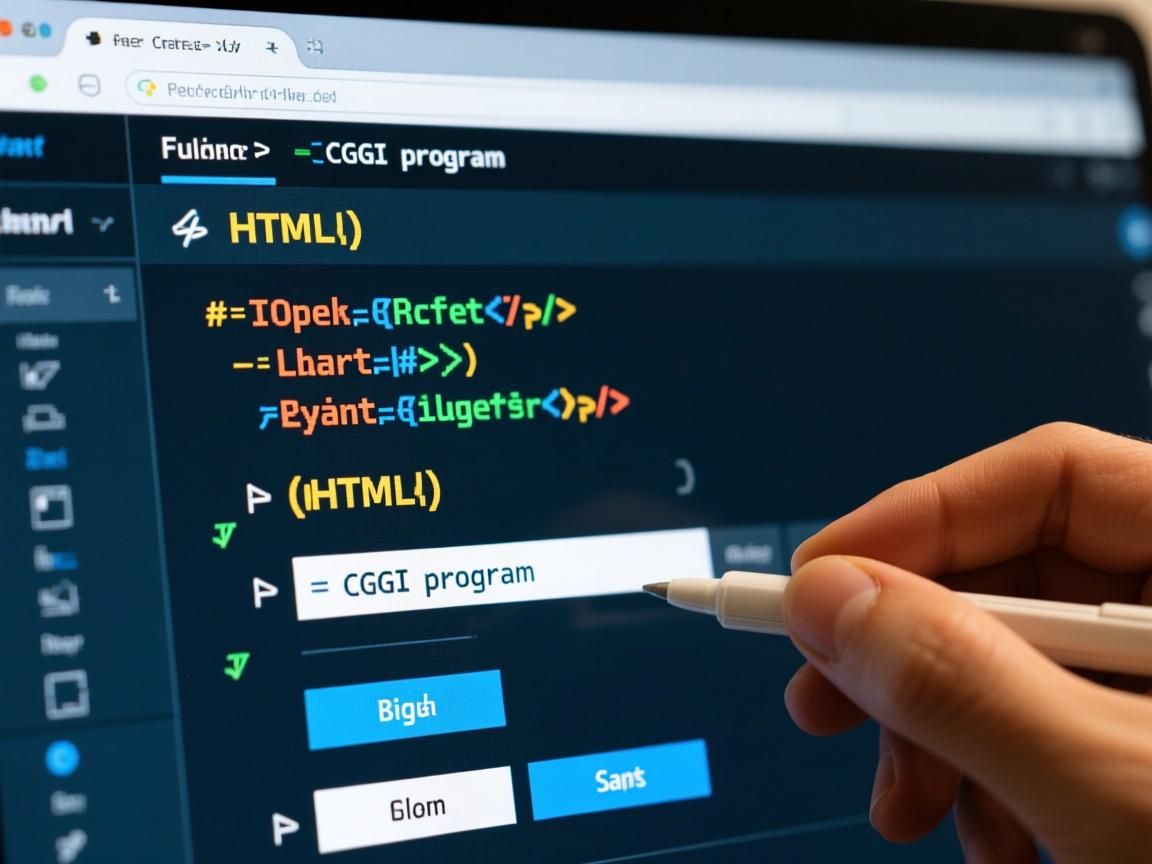 如何在HTML中嵌入CGI程序?
