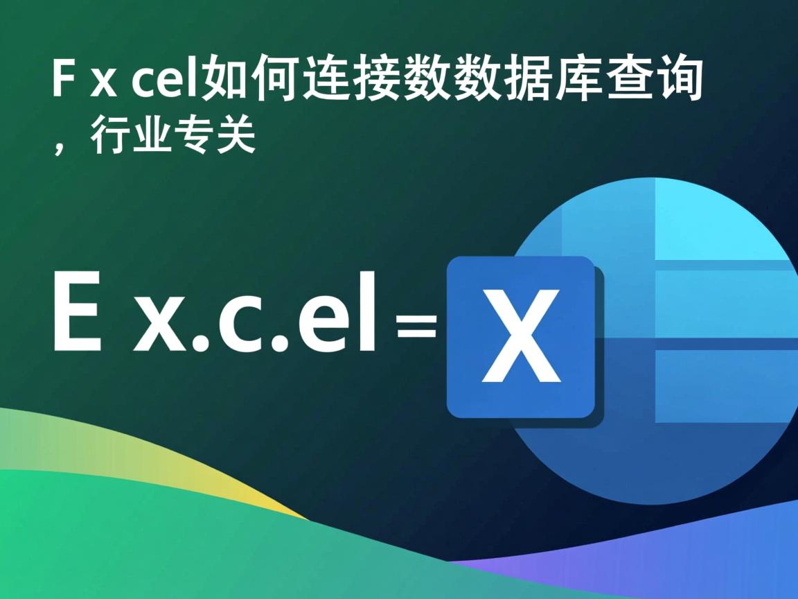 Excel如何连接数据库查询  第3张 Excel如何连接数据库查询  第3张