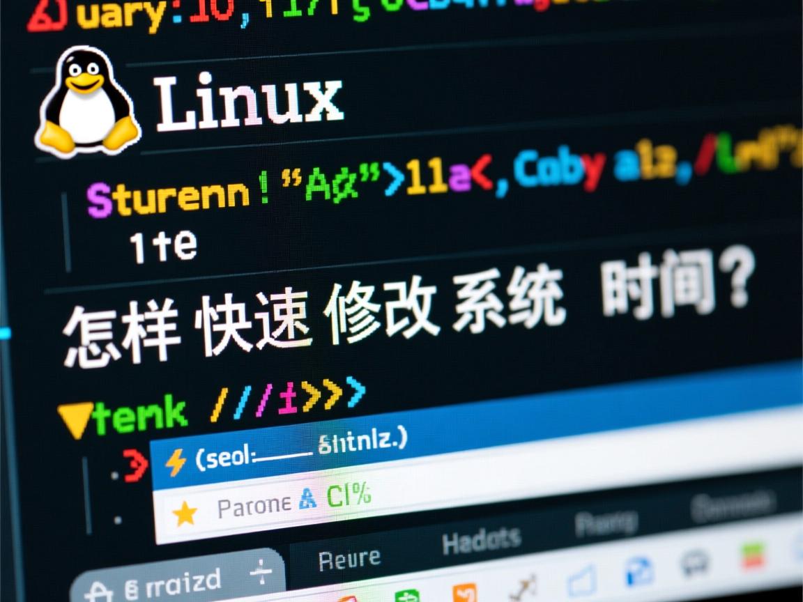 Linux怎样快速修改系统时间?  第2张 Linux怎样快速修改系统时间?  第2张