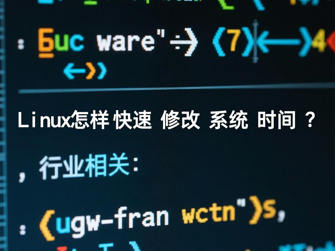 Linux怎样快速修改系统时间?  第3张 Linux怎样快速修改系统时间?  第3张