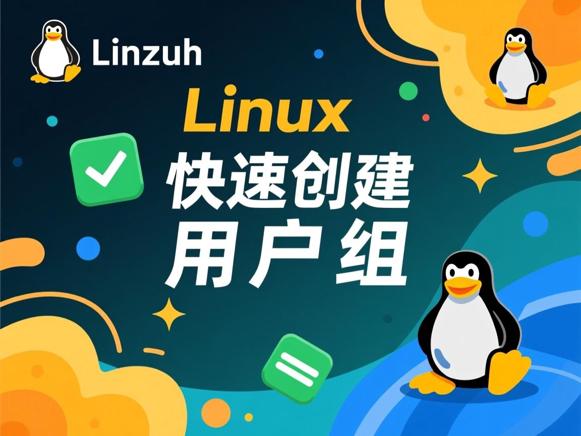 Linux如何快速创建用户组  第1张
