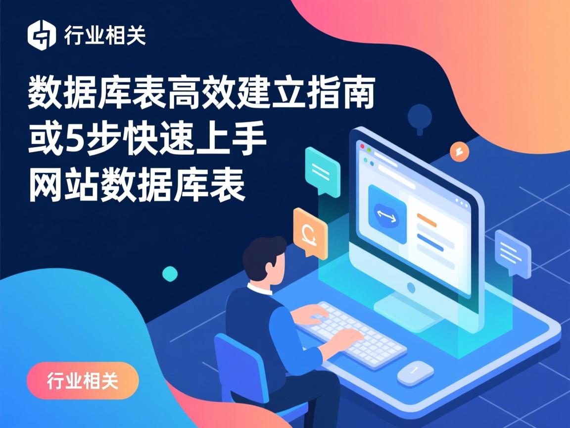 网站数据库表高效建立指南,或,5步快速上手网站数据库表  第3张 网站数据库表高效建立指南,或,5步快速上手网站数据库表  第3张