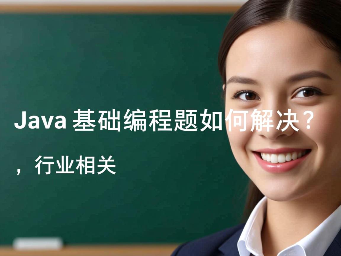 Java基础编程题如何解决?  第1张 Java基础编程题如何解决?  第1张