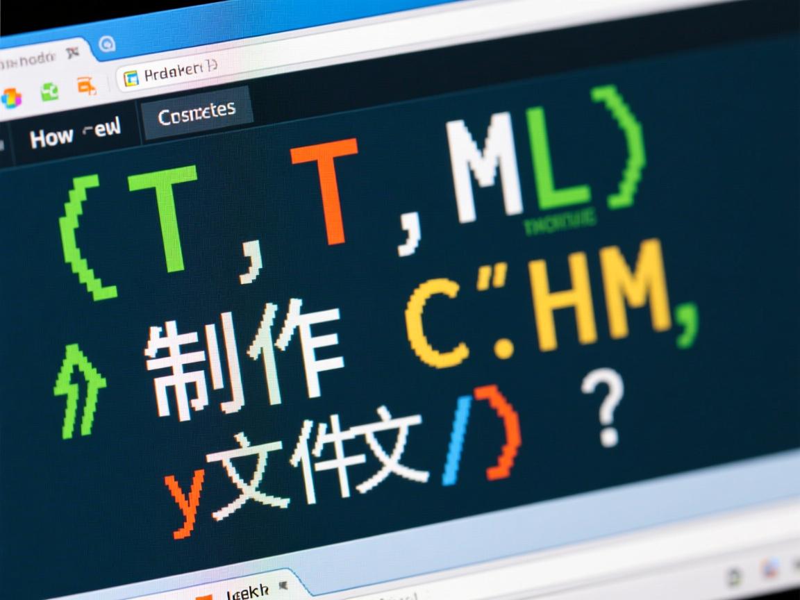 HTML如何制作CHM文件?  第1张 HTML如何制作CHM文件?  第1张