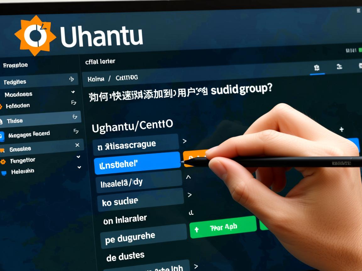 Ubuntu/CentOS如何快速添加用户到sudo组?  第2张 Ubuntu/CentOS如何快速添加用户到sudo组?  第2张