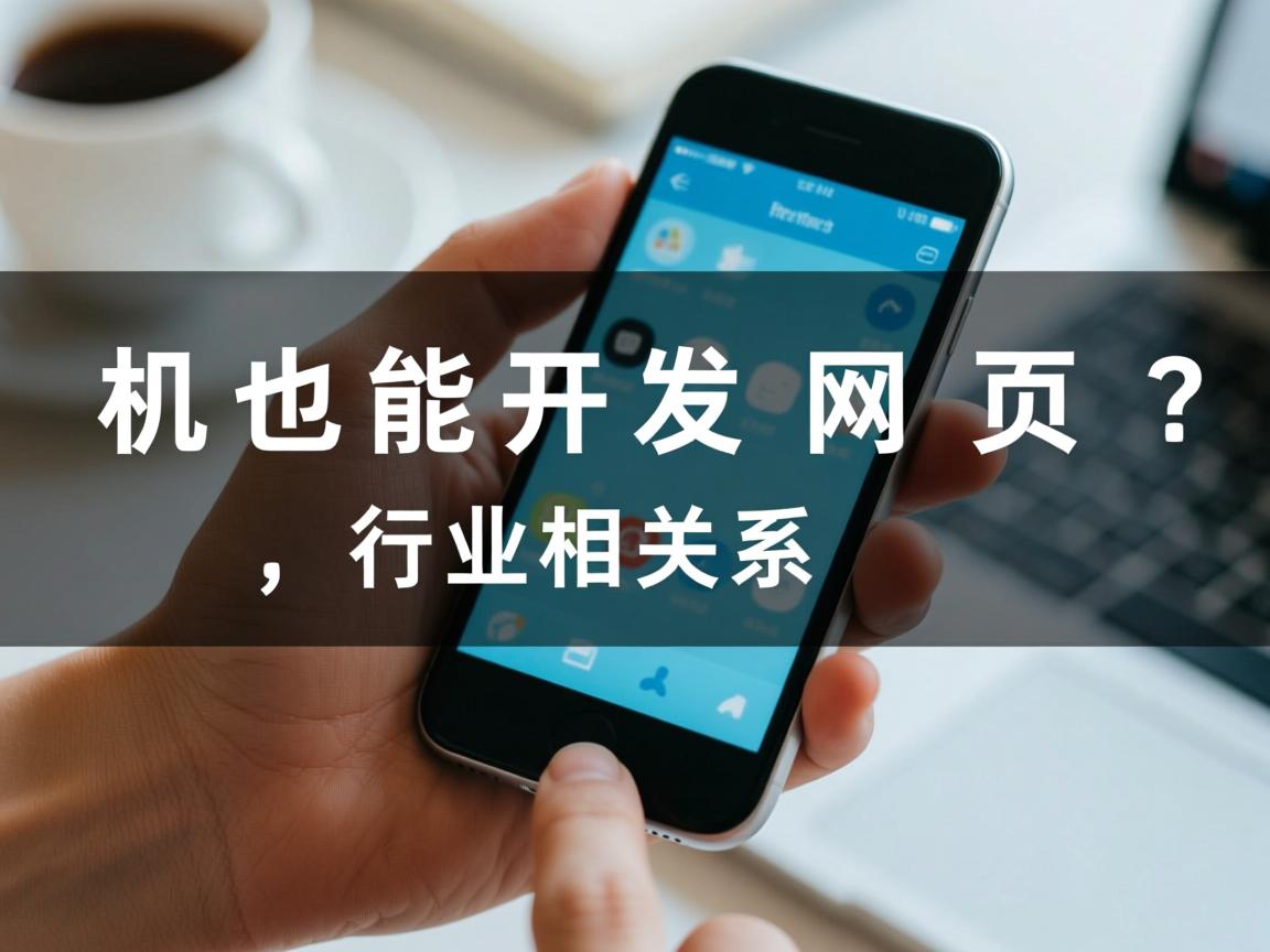 手机也能开发网页？  第1张