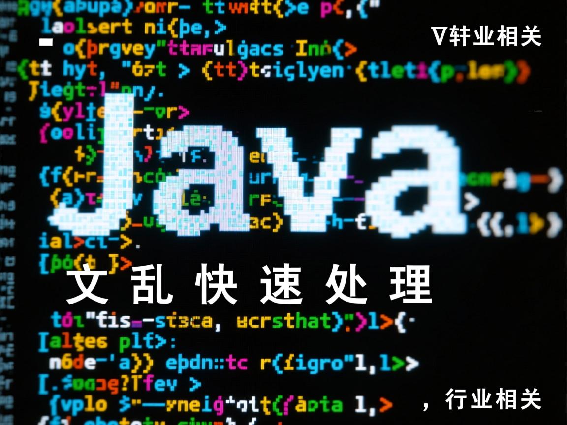 Java中文乱码快速处理  第1张 Java中文乱码快速处理  第1张