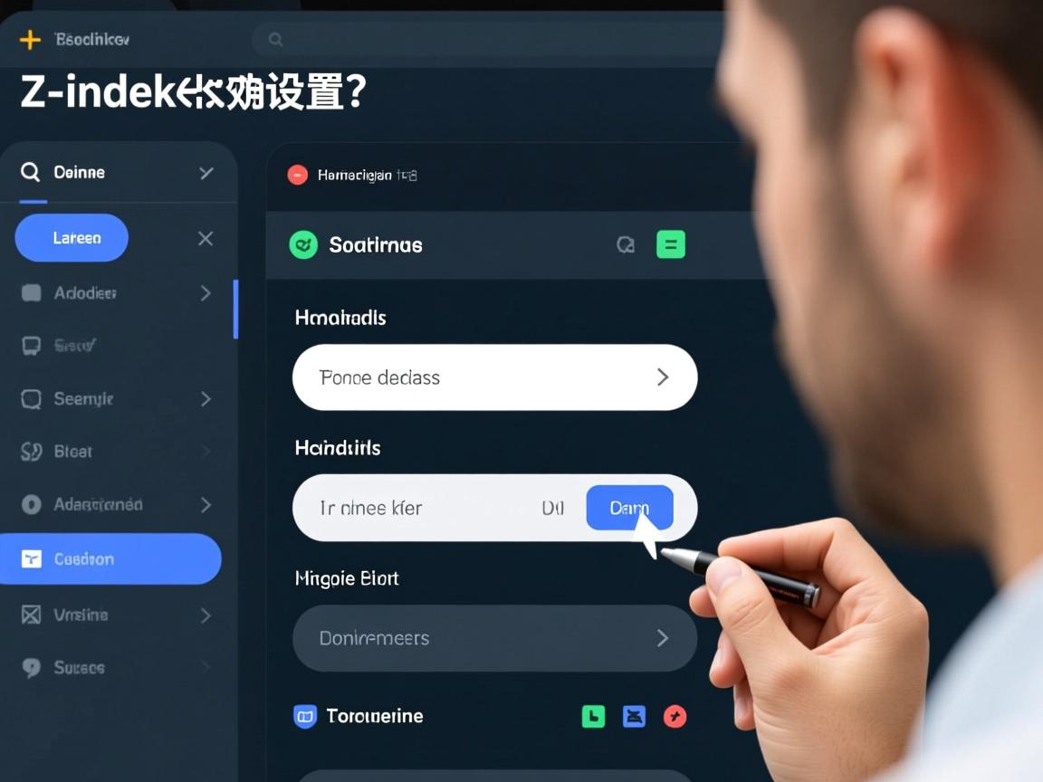 CSS中z-index不生效?如何正确设置?  第1张 CSS中z-index不生效?如何正确设置?  第1张
