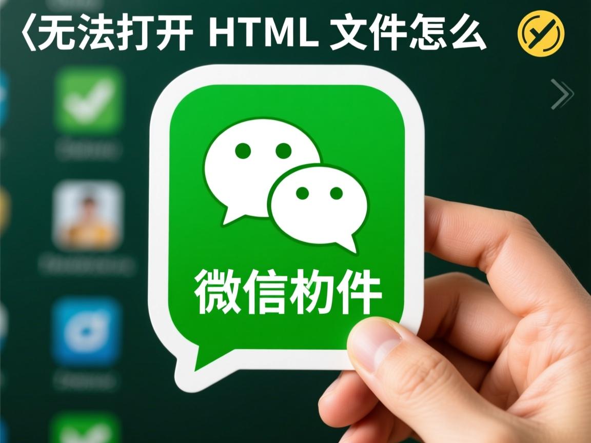 微信无法打开HTML文件怎么办？  第2张