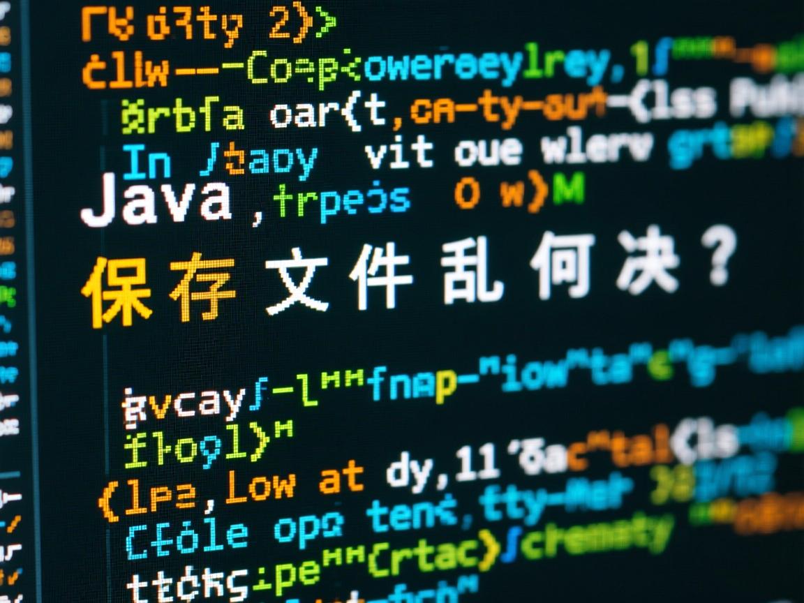 Java保存文件名乱码如何解决?